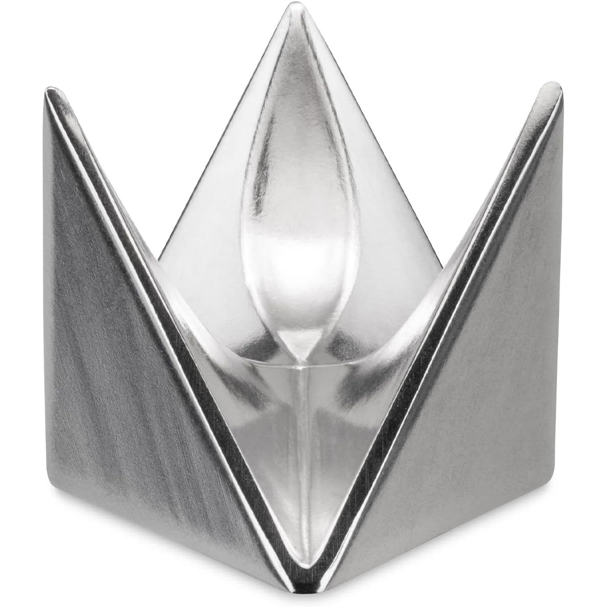 204607 - ALESSI Ago01 - Kupë Difishtë për Vezë, Materiali Alumini, Madhësia 4.50 x 4.50 x 4.50 cm