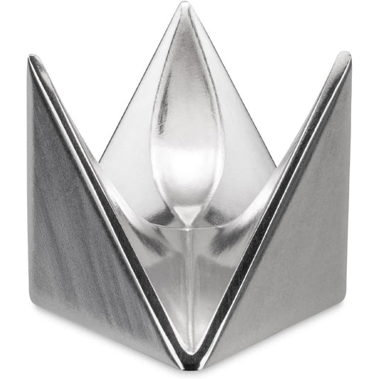 204607 - ALESSI Ago01 - Kupë Difishtë për Vezë, Materiali Alumini, Madhësia 4.50 x 4.50 x 4.50 cm