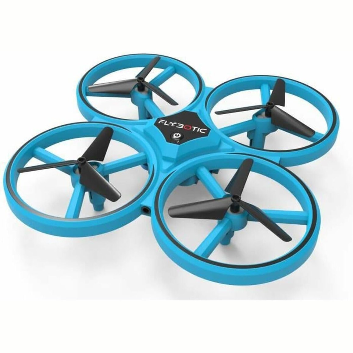292919 - FLYBOTIC Dron me telekomandë dhe ndriçim - Dy telekomanda - Kthehet 360° - Lodër për fëmijë - Mosha 8+ vjeç, 21251, Shumëngjyrësh