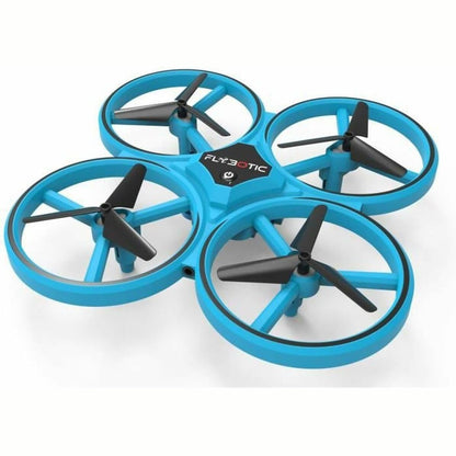 292919 - FLYBOTIC Dron me telekomandë dhe ndriçim - Dy telekomanda - Kthehet 360° - Lodër për fëmijë - Mosha 8+ vjeç, 21251, Shumëngjyrësh