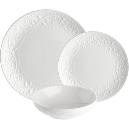 239278 - LA PORCELLANA WHITE Set me 12 pjata Dreamer
