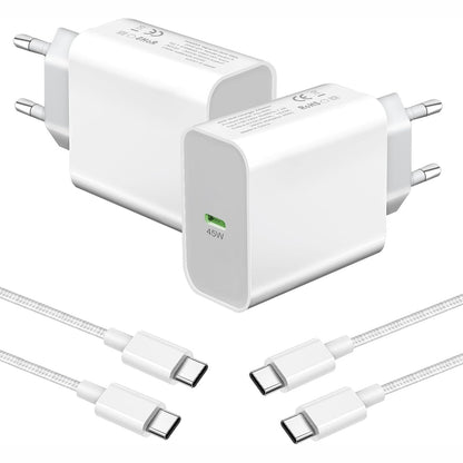 320331 - Karikues i shpejtë 45W, Pako me 2 adaptorë për Samsung Galaxy S24/S25/S26/S23/S22/S21/S20 FE