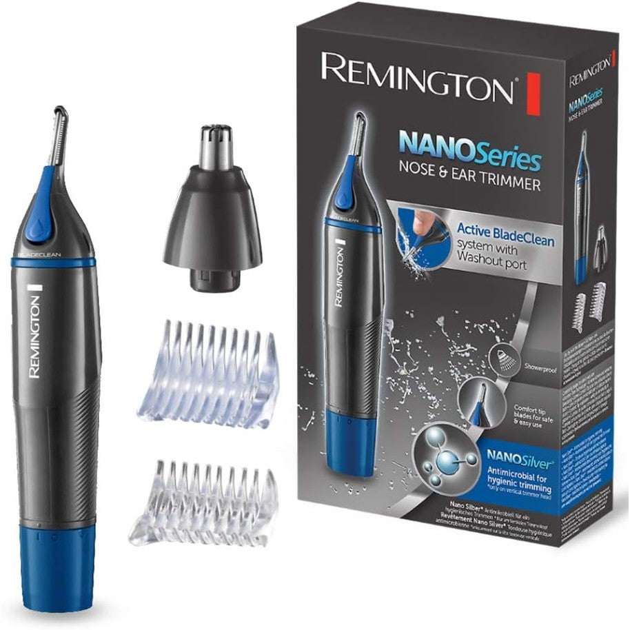 311830 - REMINGTON Prerës shumëfunksional NE3850, Prerës qimesh për hundë dhe veshë, Prerës vetullash, 2 krehëra + aksesor prerjeje rrotullues