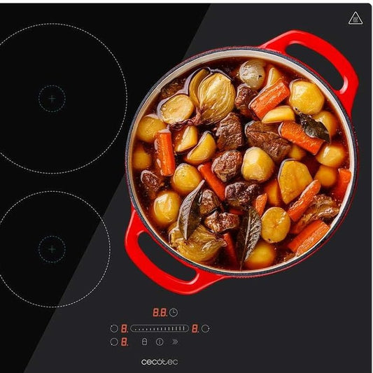 89159 - CECOTEC Sobë Induksioni BOLERO SQUAD I 3250, Fuqi Maksimale 7400W, 9 Nivele, Diametër Maksimal 290mm, me Përforcues, Detektor Tenxhereje dhe Kohëmatës, me Tregues Drite