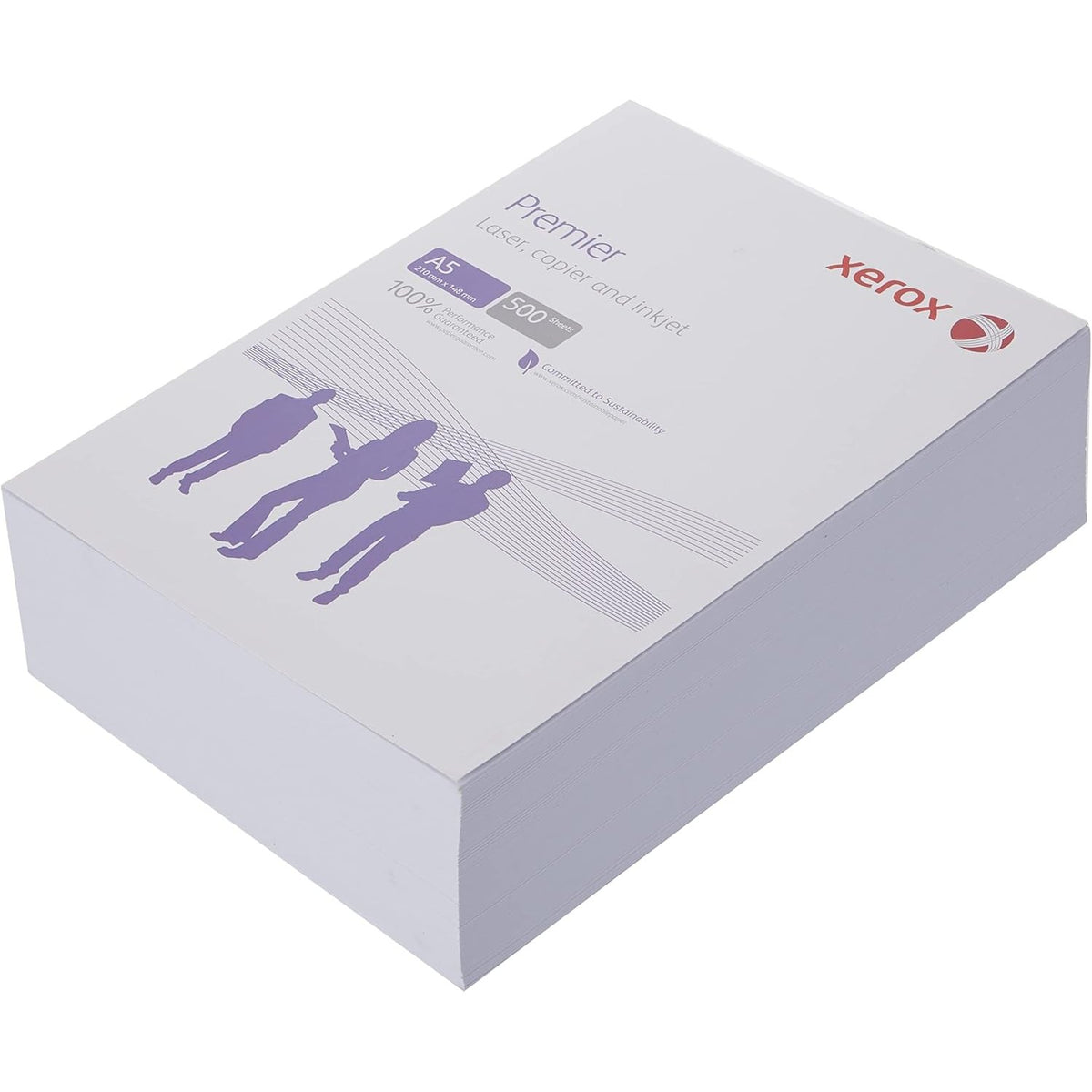 310652 - Letër fotokopjimi dhe printeri Xerox Premier ECF, DIN A5, 80 g/m², 500 fletë, 148 x 21 mm