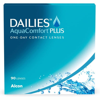 275006 - DAILIES Lente kontakti AquaComfort Plus 1-ditore, 90 copë, BC 8.7 mm, DIA 14.0 mm, -4.50 dioptri