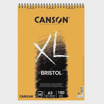 309013 - CANSON XL Album Bristol 50 fletë A3 180gsm - Shumë i bardhë