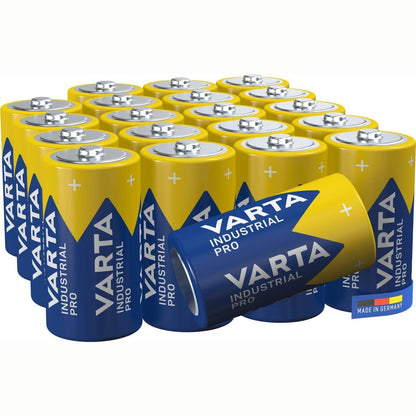 299634 - VARTA Industrial Pro C LR14, Bateri alkaline, të prodhuara në Gjermani, 20 copë