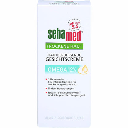 318150 - SEBAMED Krem për fytyrën Dry Skin Omega 12%, 50 ml