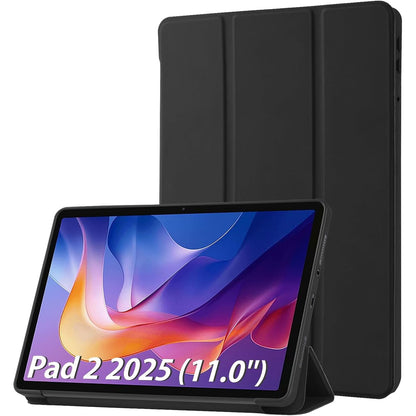 310611 - SIMPEAK MBROJTËSE E Pajtueshme ME XIAOMI REDMI PAD 2 2025 11 INÇ, ULTRA E HOLLË ME FUNKSION MBËSHTETËSE, MBROJTËSE XHEPI, E ZEZË