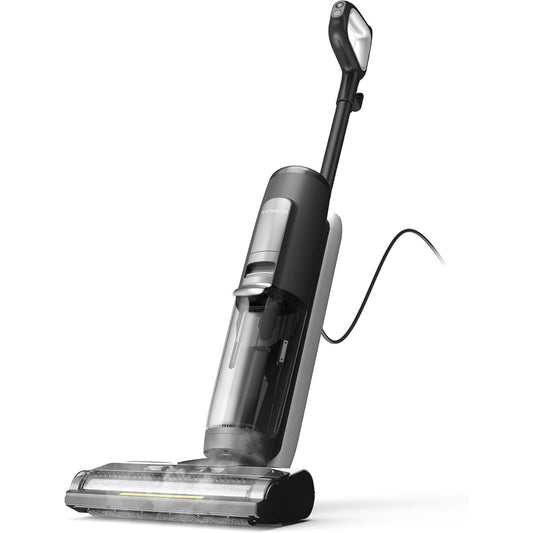 153064 - TINECO IFLOOR 5 - Fshesë me Korrent dhe Avull për Papastërti të Lagështa dhe të Thata, Aparat Gjithçka-në-Një, Pastrues Dyshemesh Druri, Ideal për Njollat Ngjitëse, Avull me Temperaturë të Lartë prej 120℃