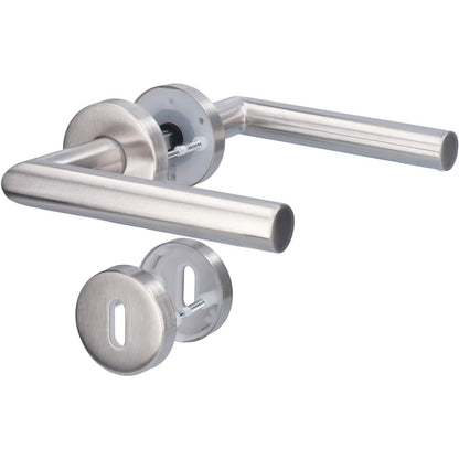 335228 - ALPERTEC Dorezë dere prej çeliku inox 88020500 Moscow-II me rozetë Ø 52 mm
