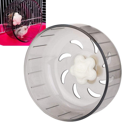 198460 - HEEPDD Rrotë Ushtrimesh për Hamster, Plastike Transparente 13cm, Dizajn Aerodinamik, Për Kafshë Shtëpiake të Vogla