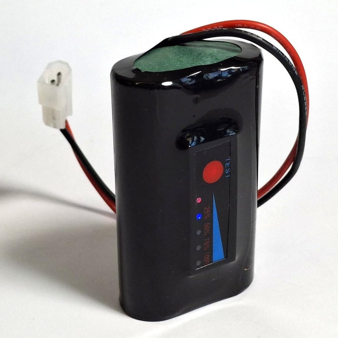 268259 - ENERpower Bateri Li-Ion Britz 7.4V 5000 mAh 2S1P për fenerë si ato nga Lupine, MyTinySun, Sigma me tregues të nivelit të karikimit