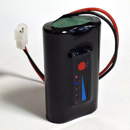 268259 - ENERpower Bateri Li-Ion Britz 7.4V 5000 mAh 2S1P për fenerë si ato nga Lupine, MyTinySun, Sigma me tregues të nivelit të karikimit