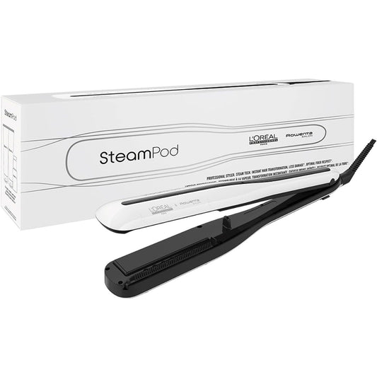 301557 - L'ORÉAL PROFESSIONNEL STEAMPOD 3, Drejtues me Avull 2-në-1, teknologji e patentuar me avull, 91% më pak dëmtim, stilim i shpejtë, për të gjitha llojet e flokëve