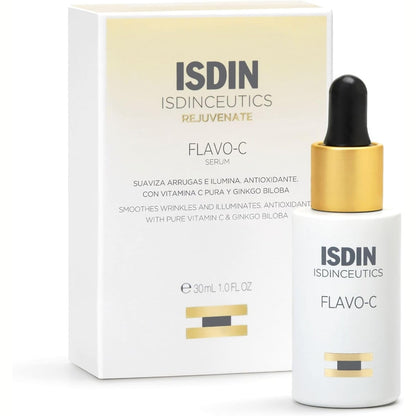 315801 - ISDIN Serum Antioksidant për Fytyrën Flavo-C me Vitaminë C të Pastër (30 ml)