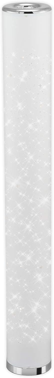 226337 - BRILONER Leuchten Llambë dyshemeje LED, 12 vat, 1,000 lumen, 3,000 Kelvin, krom i bardhë, 1,035x130 mm (L x Th), 1378-016