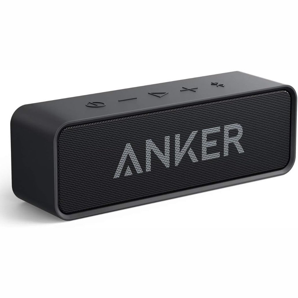 276720 - ANKER Altoparlant Bluetooth Soundcore, Kohë Dëgjimi 24 orë, IPX5 Rezistent ndaj Ujit, Zë Stereo, Rreze Bluetooth 66ft, Mikrofon i Integruar, Portativ