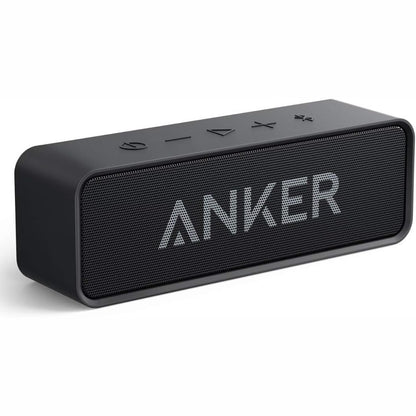 276720 - ANKER Altoparlant Bluetooth Soundcore, Kohë Dëgjimi 24 orë, IPX5 Rezistent ndaj Ujit, Zë Stereo, Rreze Bluetooth 66ft, Mikrofon i Integruar, Portativ