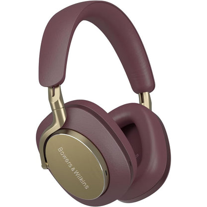 295464 - BOWERS & WILKINS Kufje Pa Tel PX8, Anulim Zhurme, Bluetooth 5.0, Karikim i Shpejtë, 30 Orë Dëgjim me Rezolucion të Lartë, Mikrofon i Integruar - Royal Burgundy