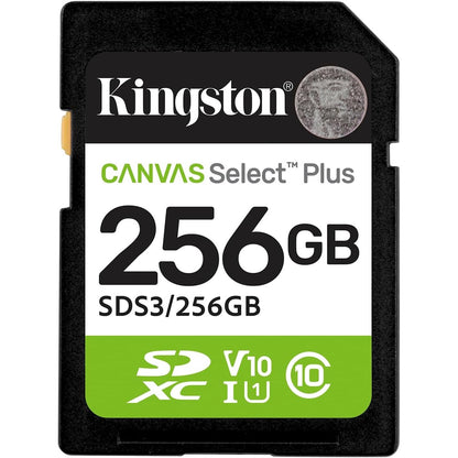 273578 - KINGSTON Kartë memorieje Canvas Select Plus SD 256GB SDXC Gen3 150MB/s C10 UHS-I U1 V10 - SDS3/256GB