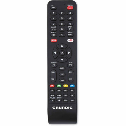 320723 - TELEKOMANDË UNIVERSALE GRUNDIG - deri në 8 pajisje njëkohësisht - 210 x 50 x 18 mm - E zezë