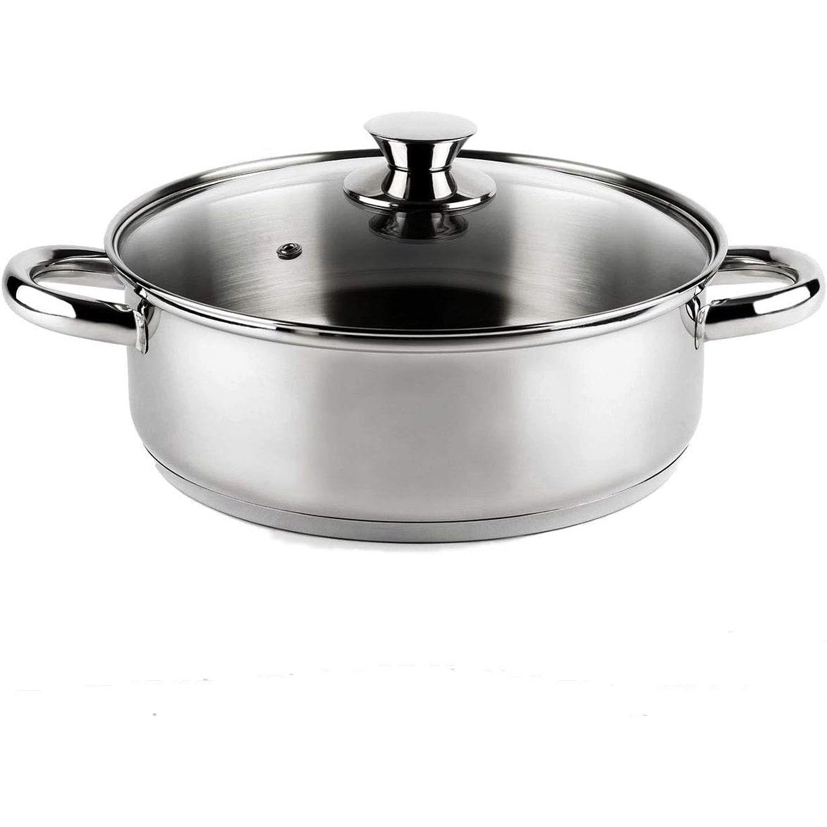 251702 - VIER CI26 Tenxhere Gatimi me Induksion, 26 cm, Çelik Inoks 18/10
