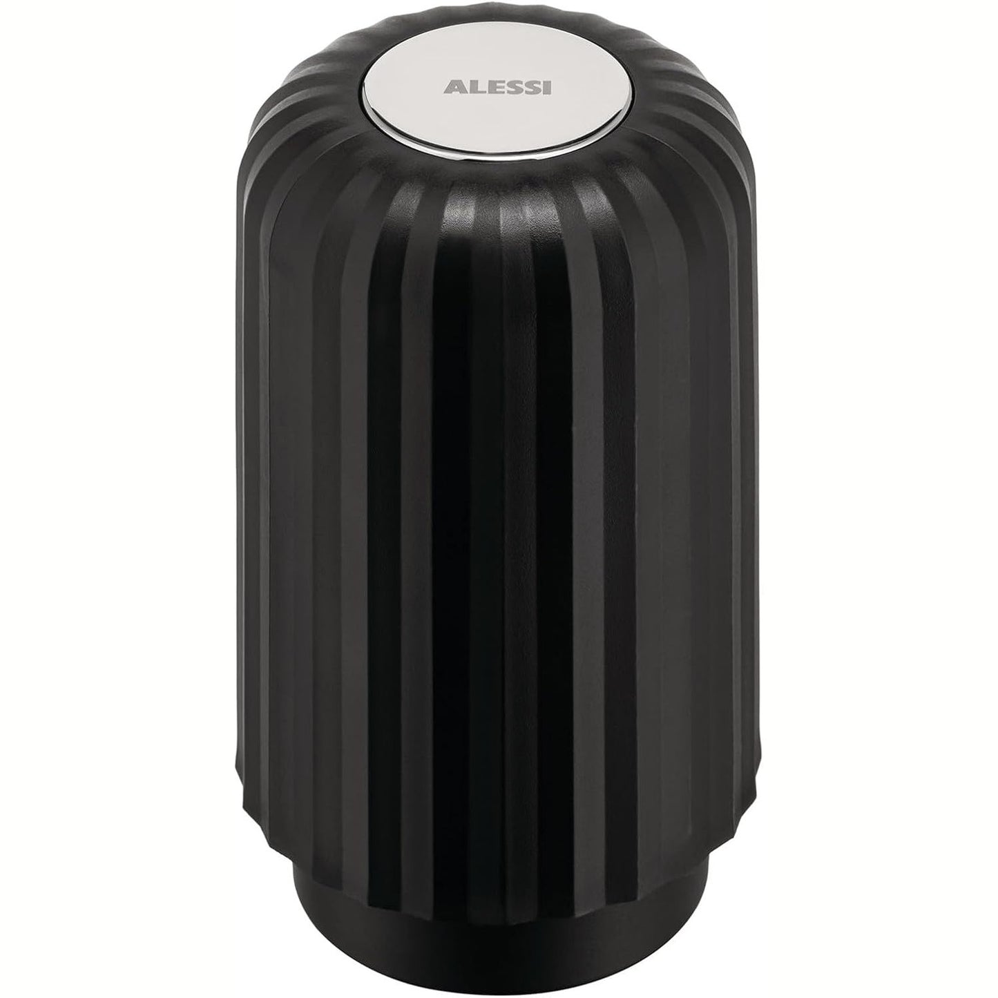 214310 - ALESSI Kapsulë vakumi për kapsulë e pajtueshme me makinat Nespresso dhe Vertuo, diametër 8.3 cm, e zezë