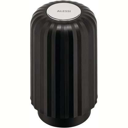 214310 - ALESSI Kapsulë vakumi për kapsulë e pajtueshme me makinat Nespresso dhe Vertuo, diametër 8.3 cm, e zezë
