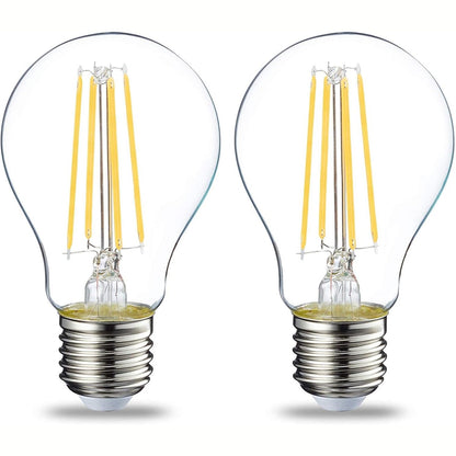 258105 - AMAZON BASICS Llambë LED Edison Base E27, 7 W (ekuivalente me 60 W), e bardhë e ngrohtë, pa errësim, filament transparent, pako me 1 copë