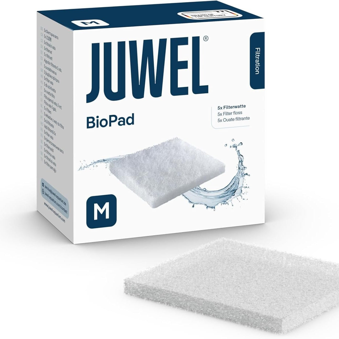 230214 - JUWEL Akuariumi BioPad M (Kompakt) - Filterwatte