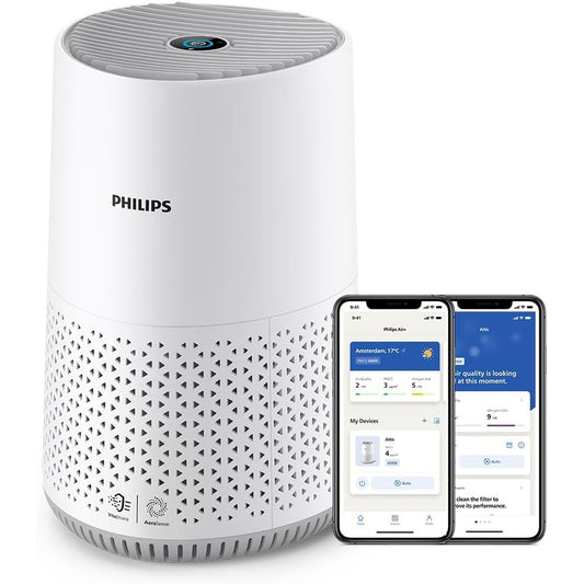 277357 - PHILIPS Pastrues ajri Seria 600, AC0651/10, Efikas në energji, Filtri HEPA, Mbulon deri në 44 m², Kontroll me aplikacion, E bardhë