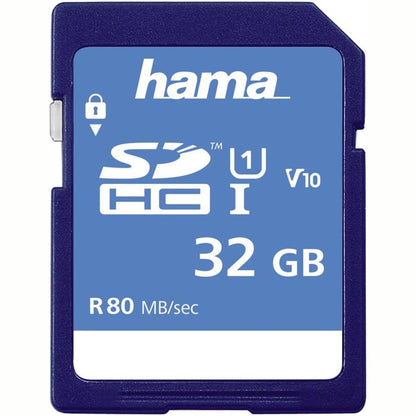 309038 - HAMA Kartë memorieje SDHC 32GB, standardi SD-3.01, 80 MB/s, Klasa 10