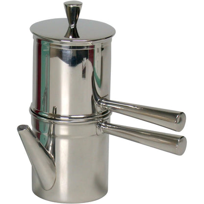 213620 - Makinë kafeje napolitane prej çeliku inox 18/10, 6 filxhanë