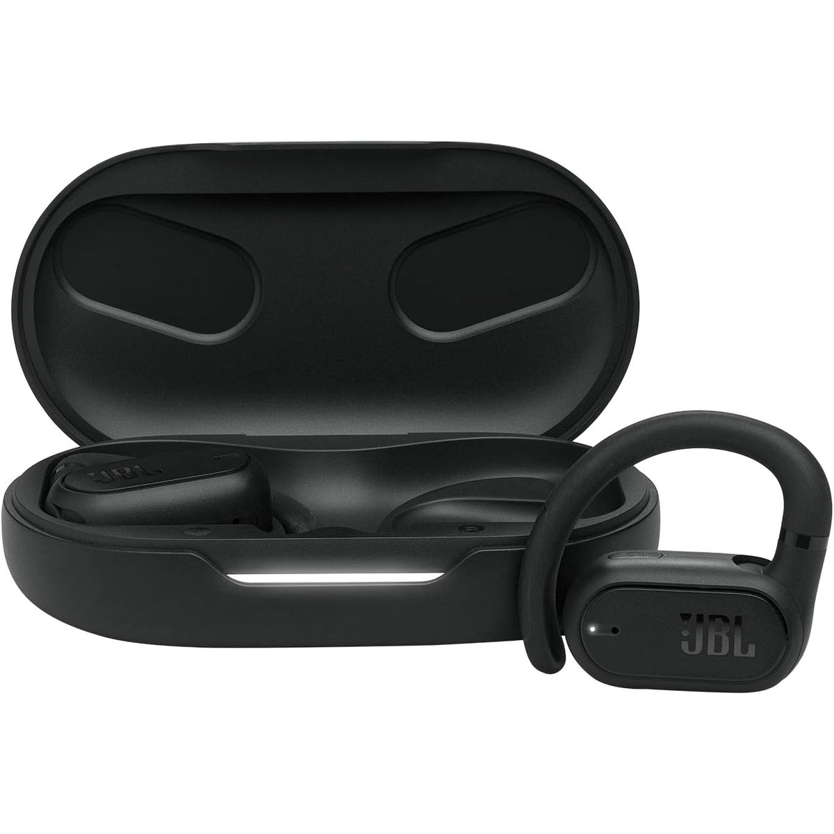 308564 - JBL SOUNDGEAR SENSE - Kufje pa tel Bluetooth me vesh të hapur, rezistent ndaj spërkatjeve, ngjyrë e zezë