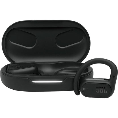 308564 - JBL SOUNDGEAR SENSE - Kufje pa tel Bluetooth me vesh të hapur, rezistent ndaj spërkatjeve, ngjyrë e zezë