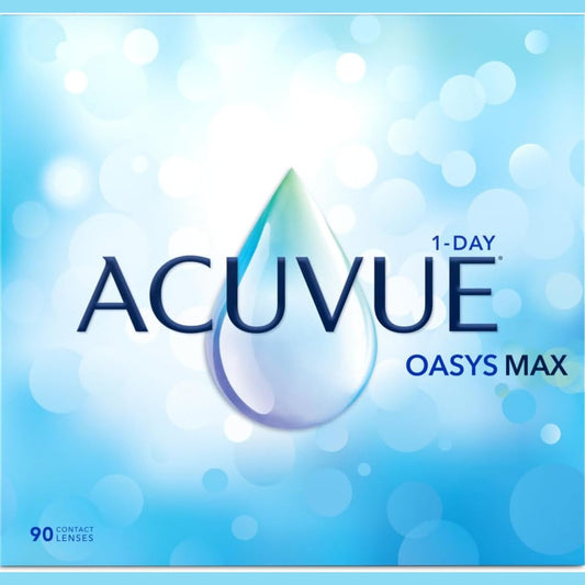311030 - ACUVUE OASYS MAX Lente kontakti 1-Day Daily, -2.25 dioptri, BC 8.5, DIA 14.30, 90 lente