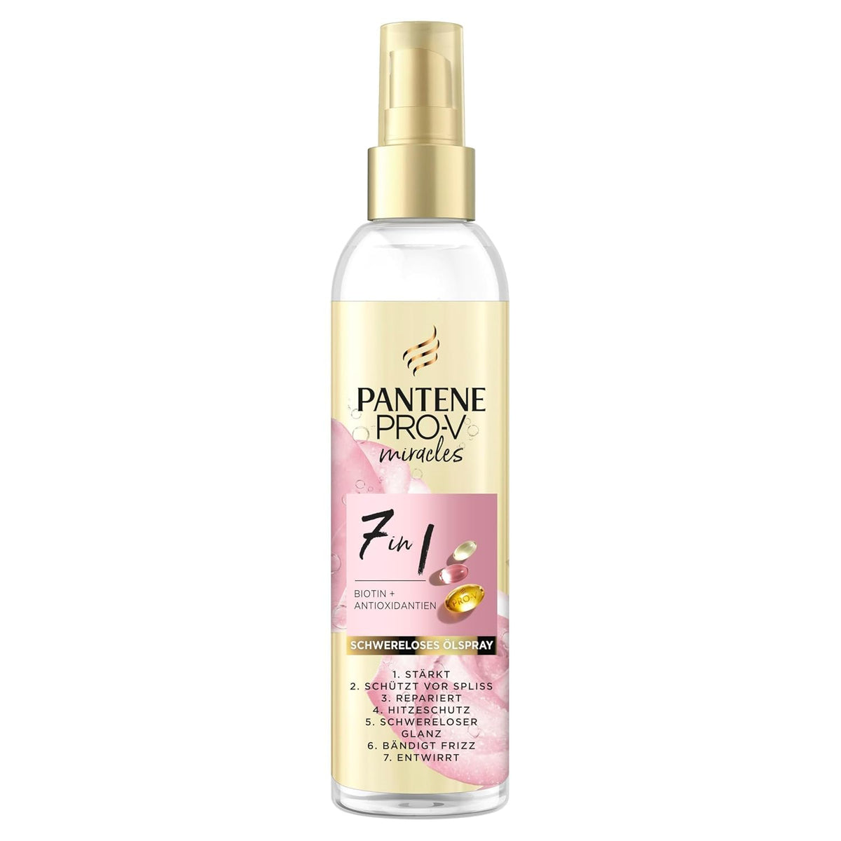302476 - PANTENE Pro-V Sprej Vaj për Lehtësim Peshe 7-në-1 me Biotinë 145ml
