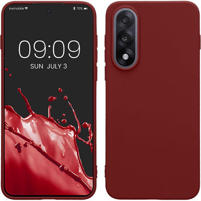296468 - KWMOBILE Mbështjellëse për OnePlus Nord 5, TPU, Karikim pa tel, E Kuqe