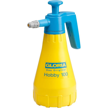322747 - GLORIA HOBBY 100 SPËRKATËS ME PRESION, SHISHE SPËRKATËSE 1 L ME GRYKË TË RREGULLUESHME, SPËRKATËS DORE ME POMPË TË FUQISHME PRECIZE