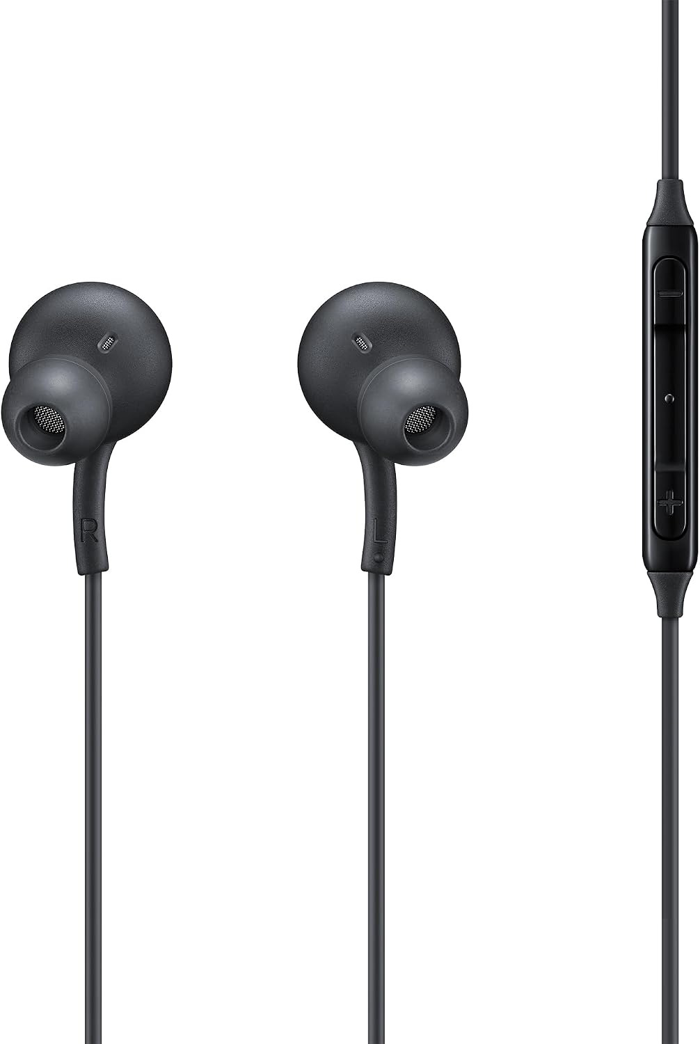 320301 - SAMSUNG Kufje Type-C EO-IC100, Tinguj nga AKG, Altoparlantë dypalësh, Kabllo pëlhure, Lidhje USB Type-C, Përshtatje e rehatshme - E zezë