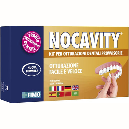 317716 - Nocavity Set për mbushje të përkohshme dentare - Izolon zgavrën e dhëmbit dhe lehtëson dhimbjen