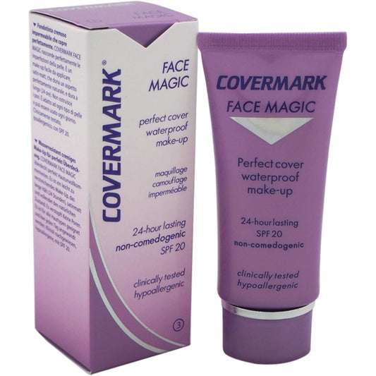 311290 - COVERMARK - Fondatinë e papërshkueshme nga uji Face Magic, hipoalergjike, SPF 20, 30 ml, ngjyra 6