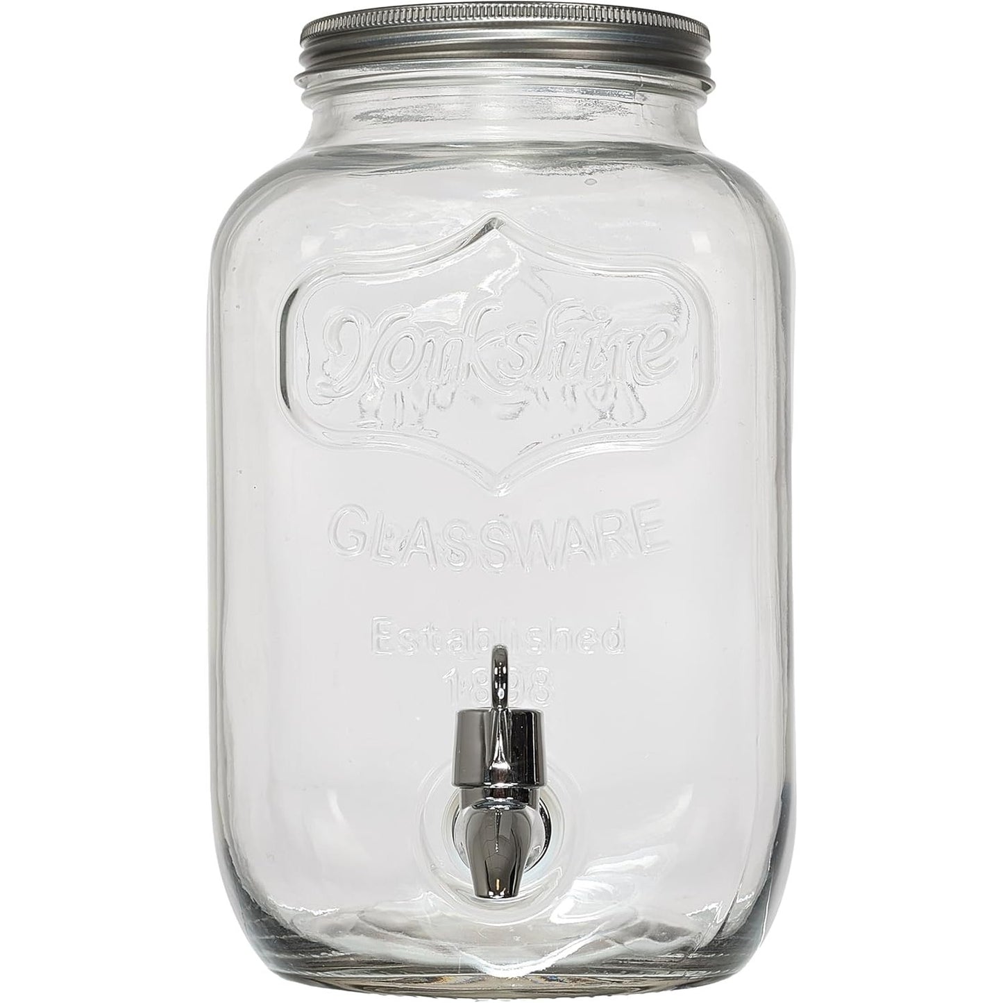 289018 - SAVEUR ET DEGUSTATION KV7169 FONTAINE GLASGETRÄNK 4l, klar, 15 x 15 x 25,5 cm