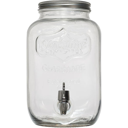 289018 - SAVEUR ET DEGUSTATION KV7169 FONTAINE GLASGETRÄNK 4l, klar, 15 x 15 x 25,5 cm