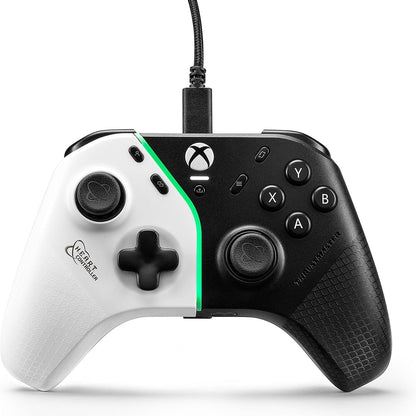 299071 - THRUSTMASTER Kontrolluesi HEART – Gamepad me efekt Hall, teknologji kundër rrjedhjes së tingujve, butona mekanikë, kyçje shkrehësi – Zyrtarisht për Xbox Series X|S dhe PC