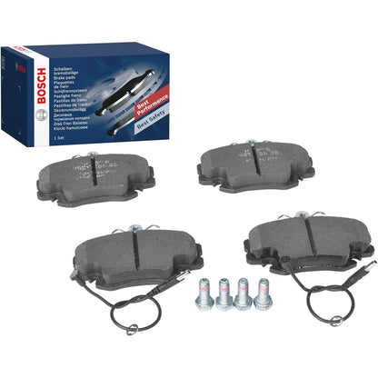 314003 - BOSCH - Disqe freni BP713 për makinën, Bosht i përparmë - I çertifikuar ECE-R90, Pa bakër - 1 pako me 4 disqe