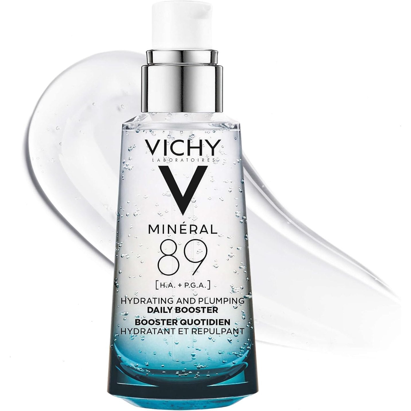 289721 - VICHY Serum Hidratues Hyaluron-Boost, Plotësues, Anti-Rrudha, Me Acid Hialuronik dhe Minerale Esenciale, Minéral 89, 50 ml