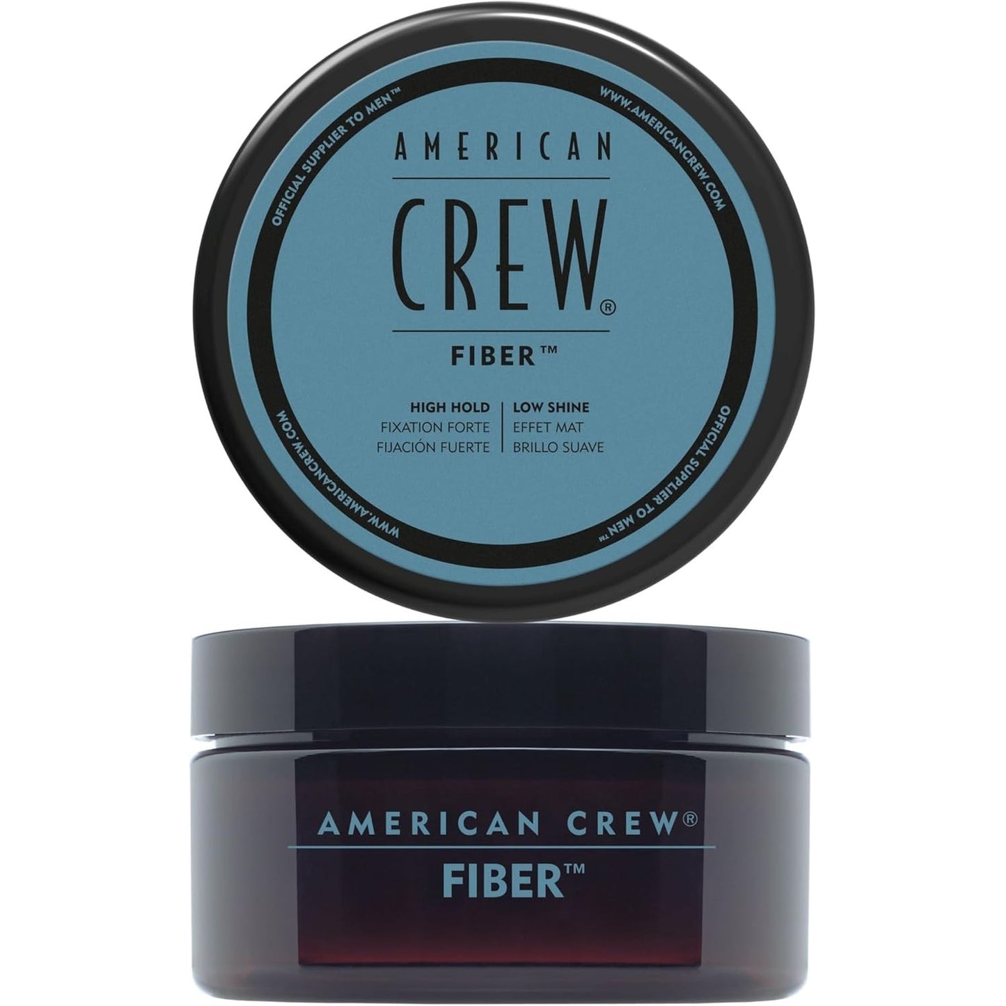 272304 - AMERICAN CREW Dyllë me Fibra për Burra, 85 gramë, 3 ons, Blu